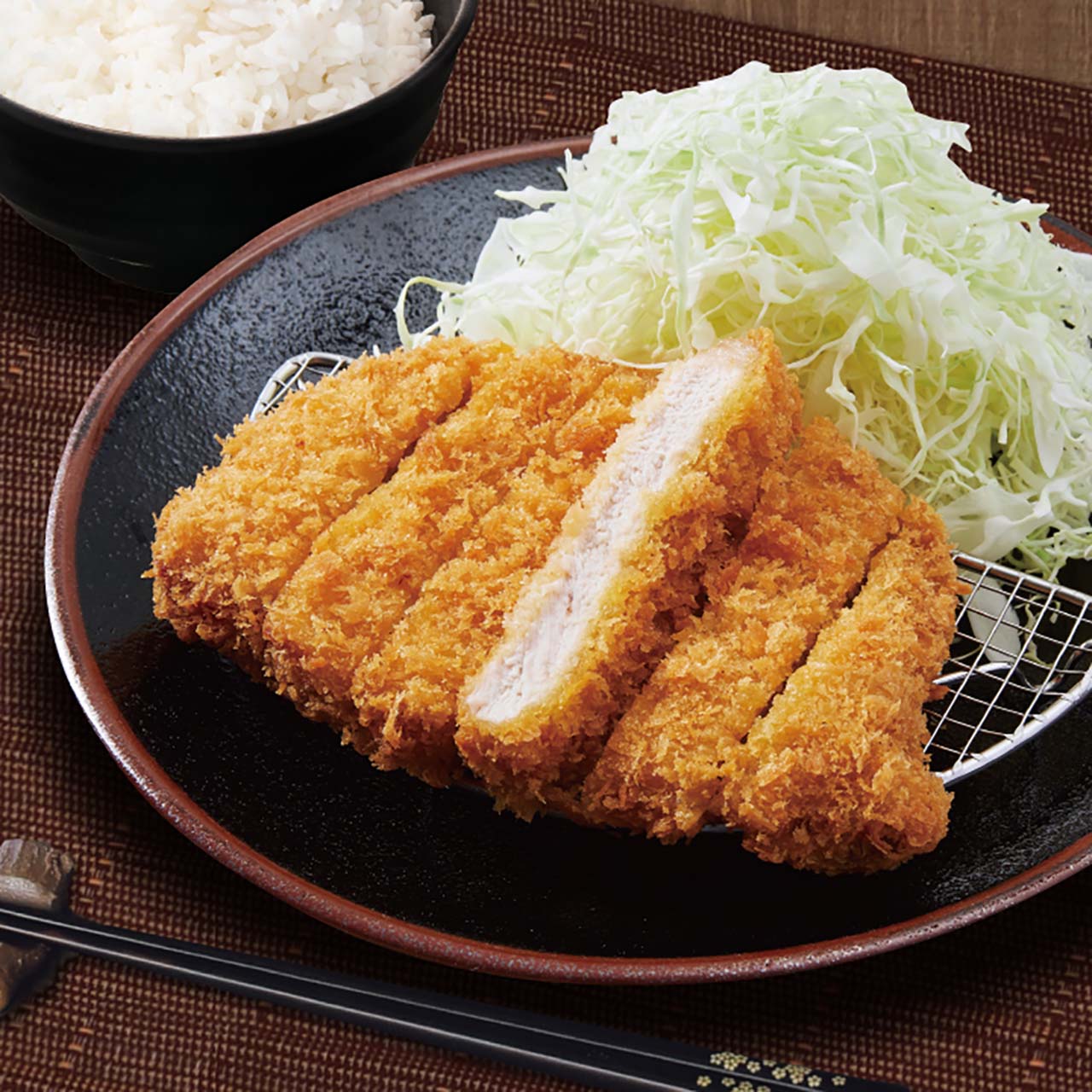 三元豚ロースカツ弁当