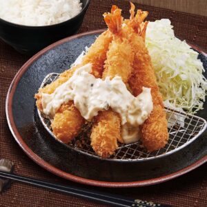 海老フライ弁当 （エビ4）（ソース1タル1）≪3987≫